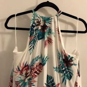 BB Dakota Tropical Patterned Dress